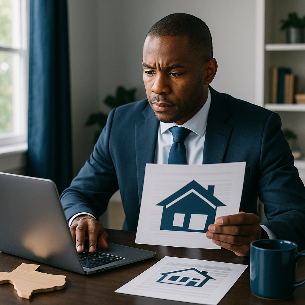 Professional illustration about FHA loans in Texas