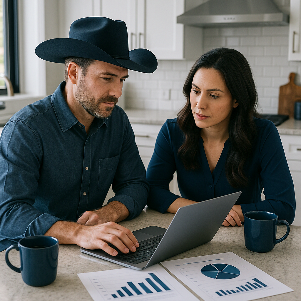 Professional illustration about cash out refinance Texas