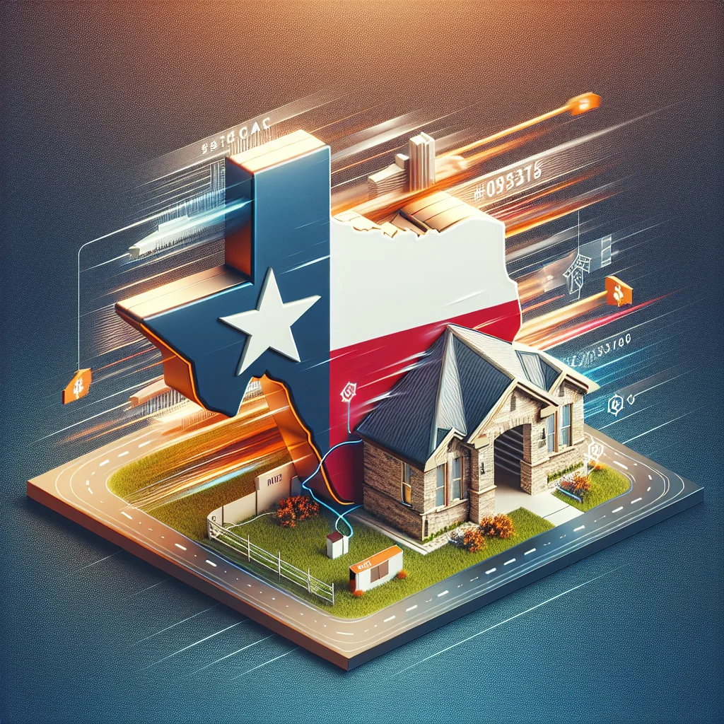 A professional team working on fast mortgage closing texas solutions in a modern office environment with natural lighting
