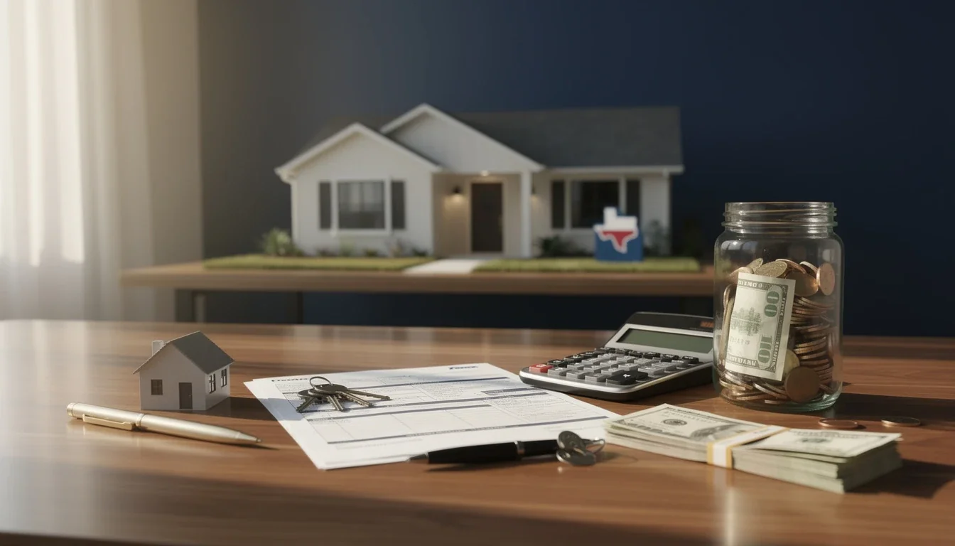 An illustrated diagram showing the key benefits of impact of texas property taxes on mortgage strategies