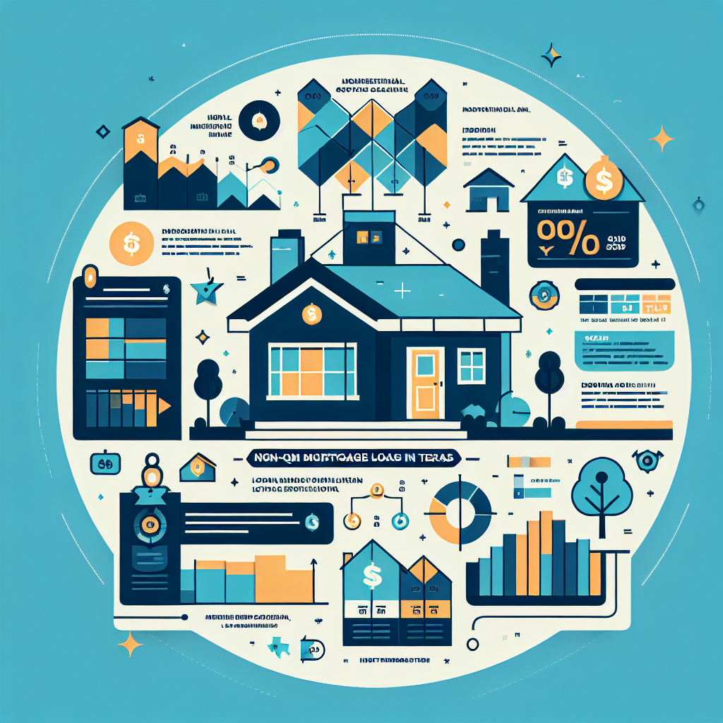 An illustrated diagram showing the key benefits and advantages of implementing non qm mortgage loans texas strategies effecti