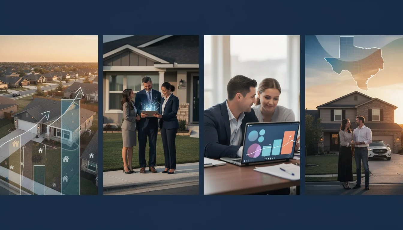 A step-by-step visual process guide demonstrating how texas real estate trends affecting mortgage strategies works