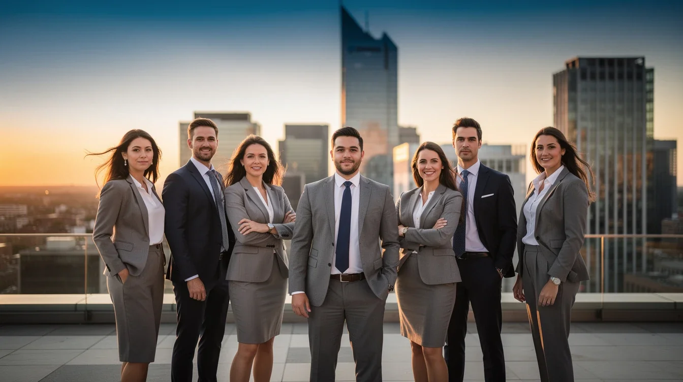 A professional team working on mortgage approval renting to buying texas 2026 solutions in a modern office environment