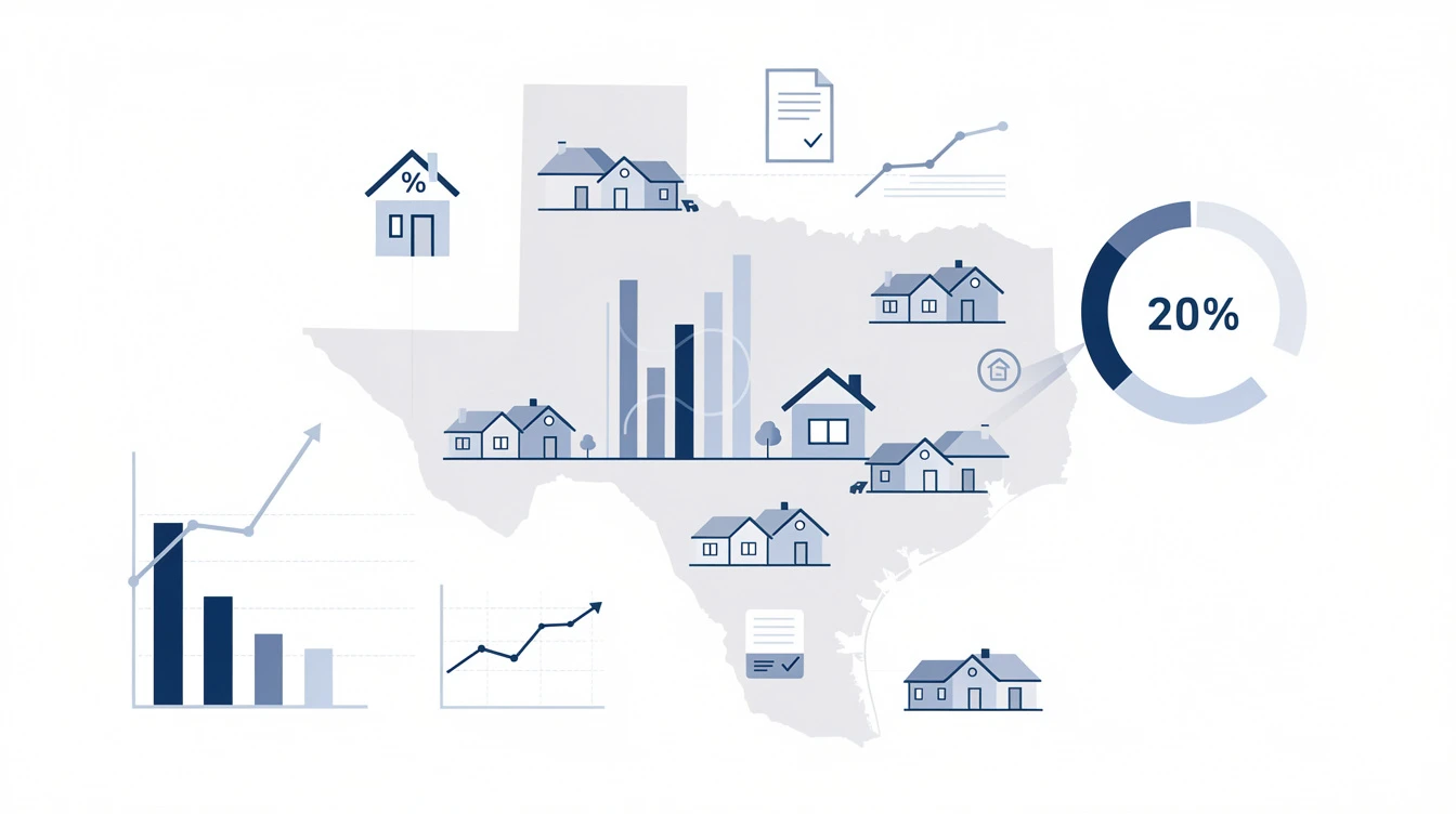 An illustrated diagram showing the key benefits and advantages of implementing property tax appeals impact mortgage texas str