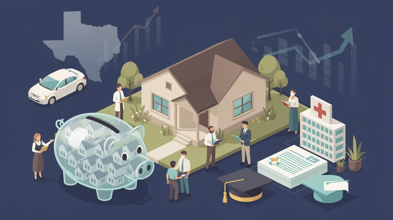 A summary infographic highlighting best practices for using home equity for major expenses texas