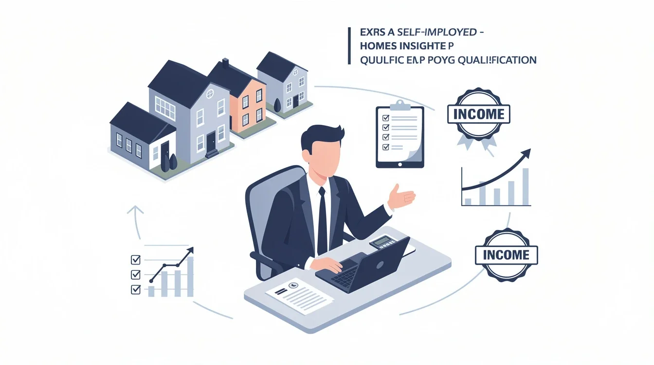 A summary infographic highlighting best practices for mortgage qualification self employed multiple homes