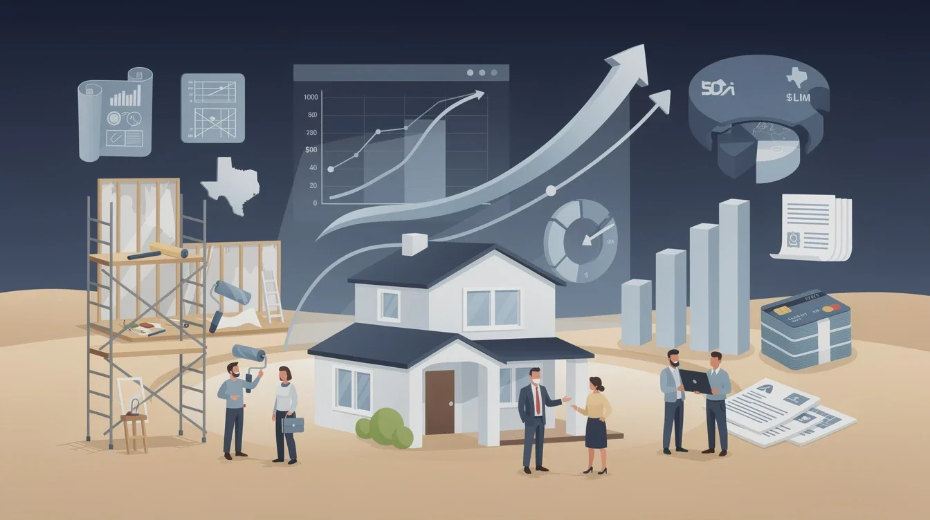 A summary infographic highlighting best practices for refinance mortgage for renovations or debt consolidation texas