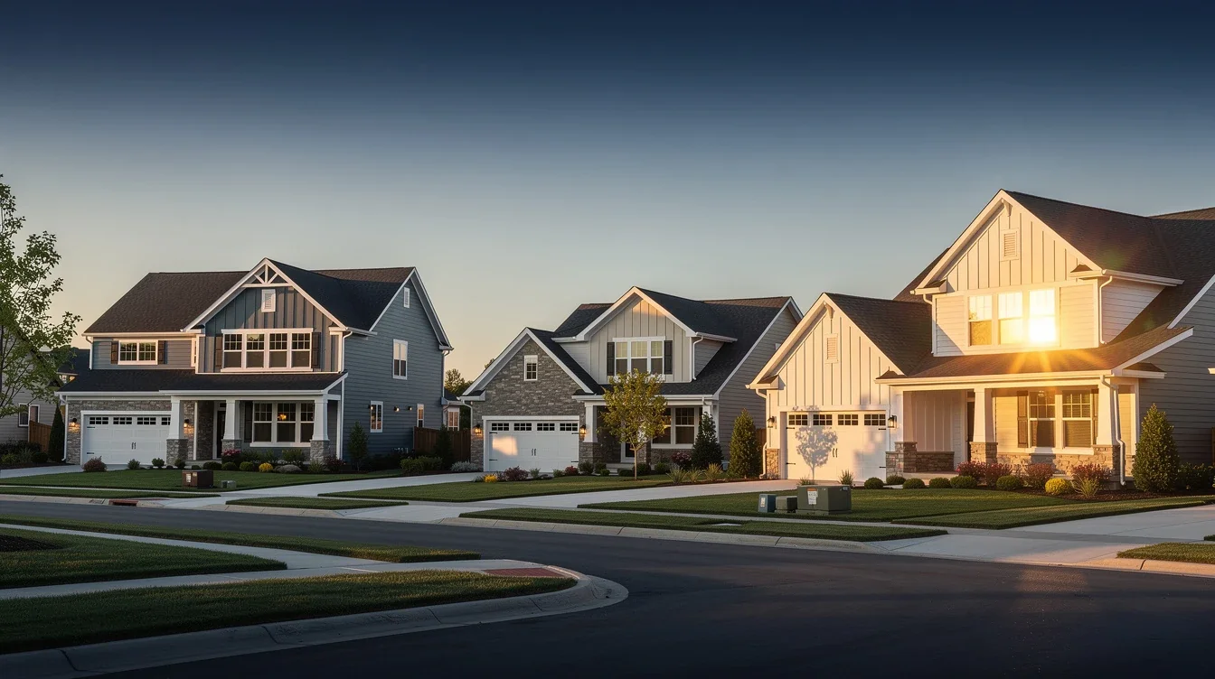 A professional team working on mortgage pre-approval with multiple properties solutions in a modern office environment